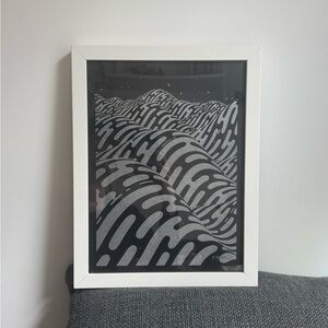 brendan monroe 9x12” blob framed print